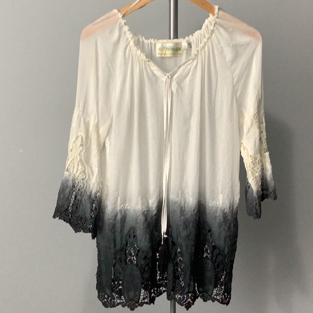 Ombré Peasant Top (Medium)